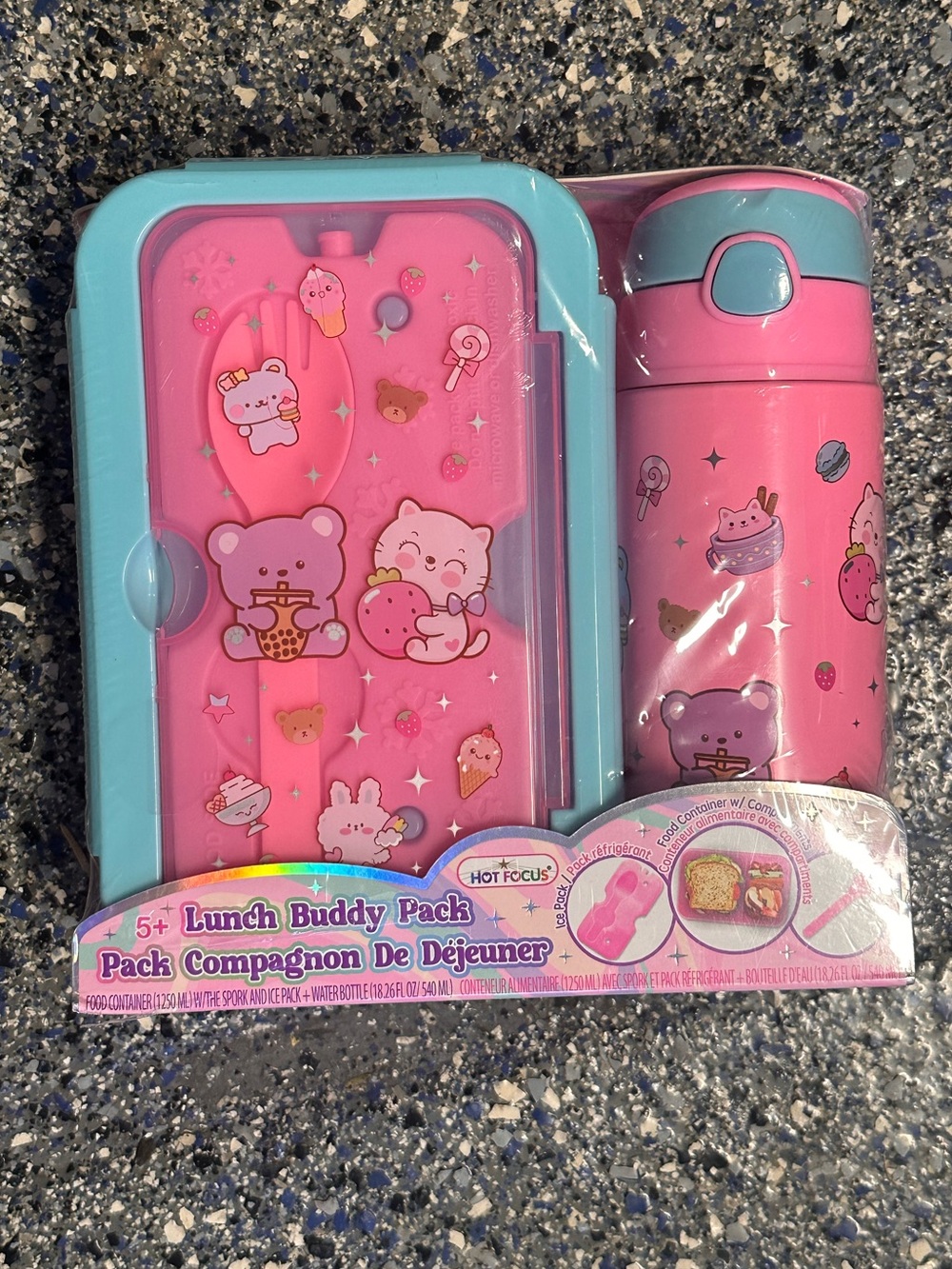 Kids bento box and matching thermos